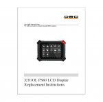 LCD Screen Display Replacement for XTOOL PS80 Scan Tool